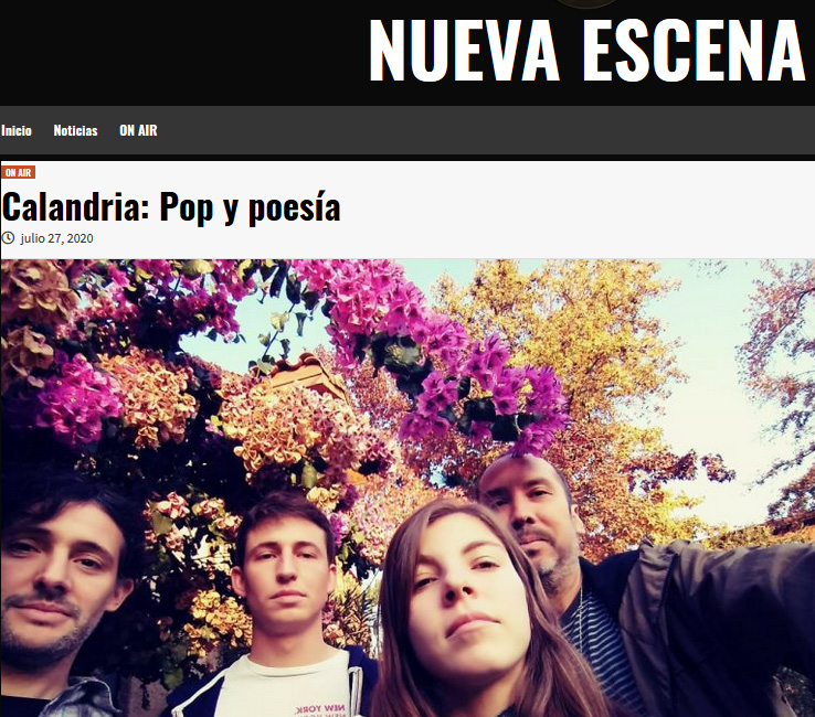 Entrevista en Nueva Escena